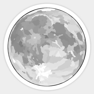 Moon Sticker